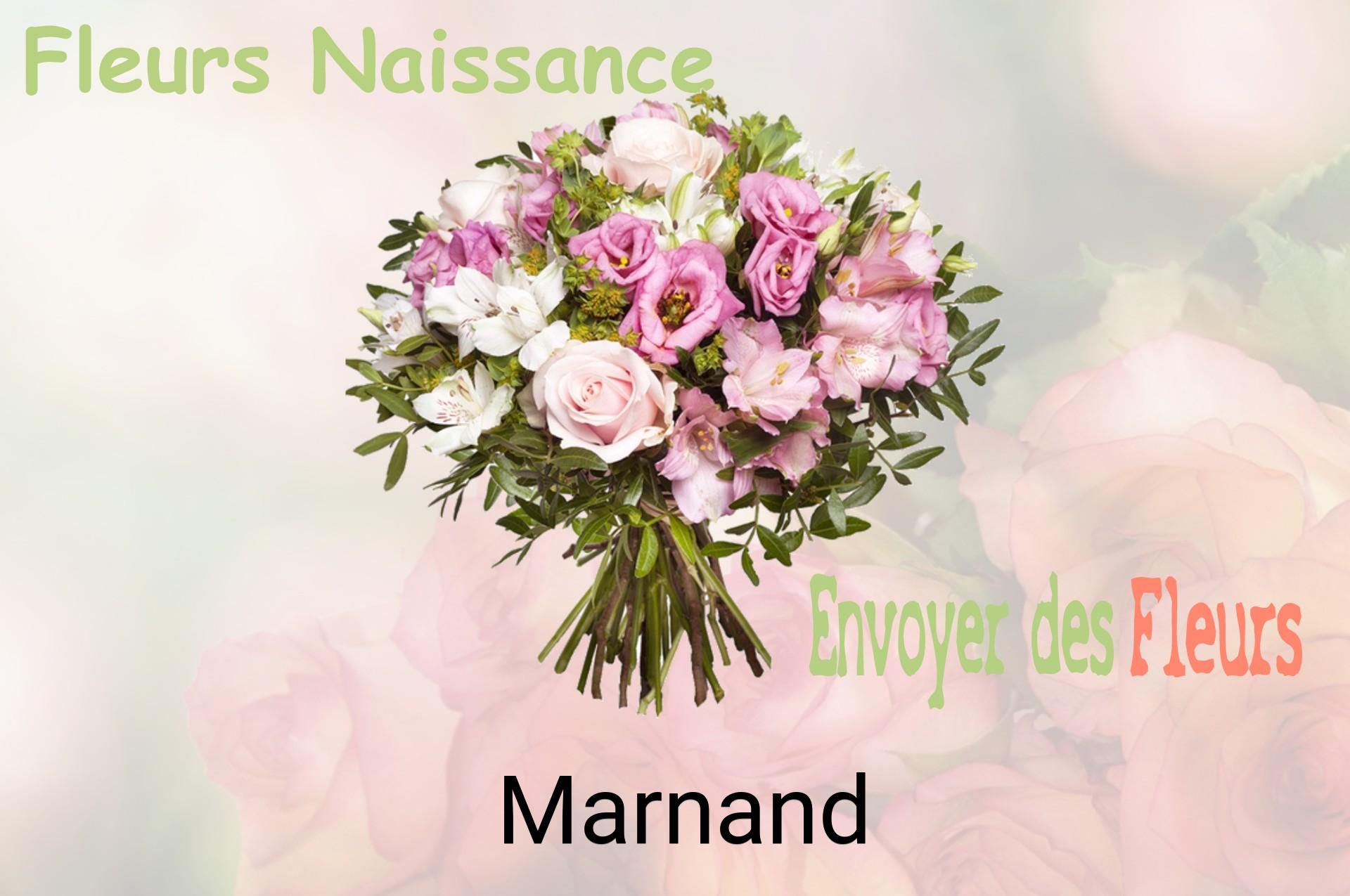 Bouquet de fleurs de naissance livré à Marnand